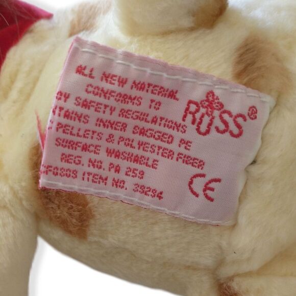 Russ Geramy Giraffe Stuffed Animal Toy Plush Russ Stuffie Plushie Vintage 90s - Picture 9 of 16